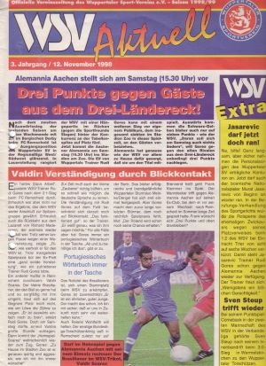 Original-Stadionzeitung >>>>> auf Klick in einem neuem Fenster vergrern